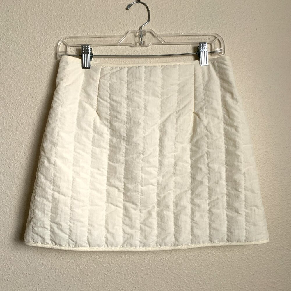 Zara Quilted Puffer Skirt, NWT, Size M - Picture 3 of 7